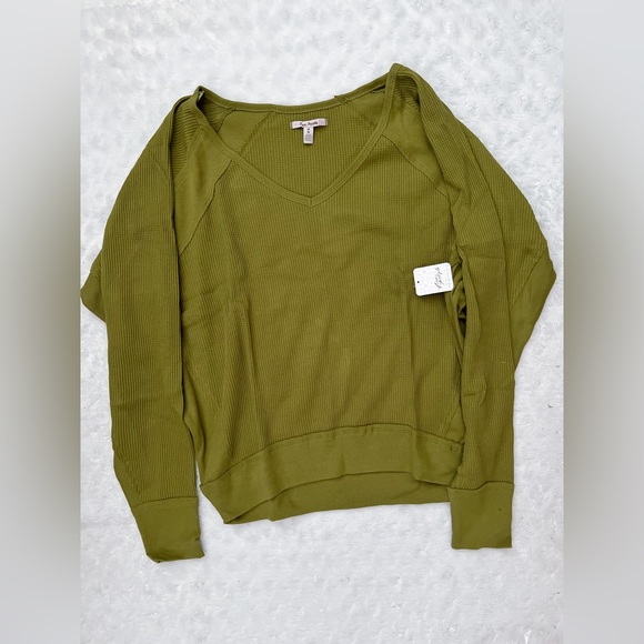 NWT- FREE PEOPLE Santa Clara Thermal in Ferngully - Picture 5 of 11